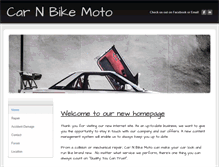 Tablet Screenshot of carnbikemoto.com